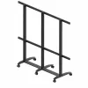 EDBAK TRV400.006 mobiele standaard voor Samsung 130-inch IAC LED-display, 200 kg, zwart