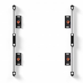 EDBAK ULS2337 Universeel LED-systeem voor 2 cabinets 600 x 337,5 mm | Zwart