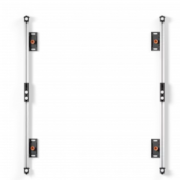 EDBAK ULS2500 Universeel LED-systeem voor 2 behuizingen 500 mm | Zwart