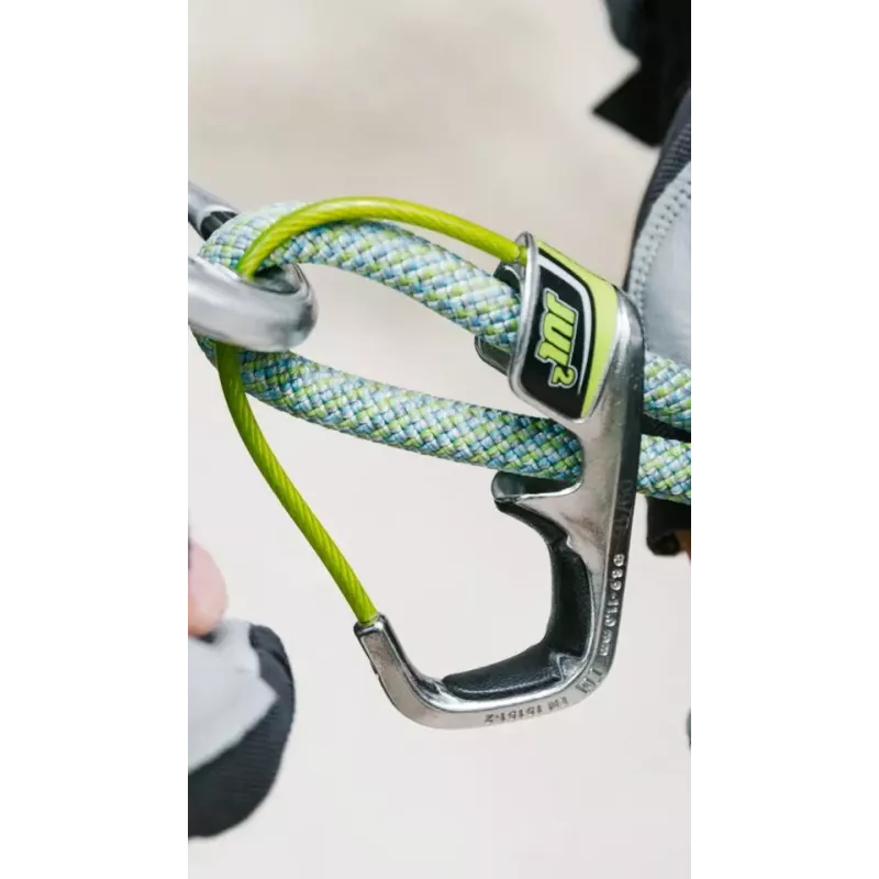 Edelrid JUL 2 Steel zekeringstoestel met remondersteuning