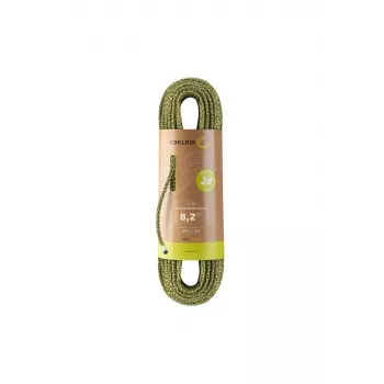 EDELRID Lina Starling Protect Eco Dry 8,2 mm 70 m geel-nacht klimtouw