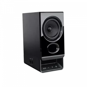 Edifier R20BT compacte Bluetooth 2.0-luidsprekers met omgevingslicht, zwart