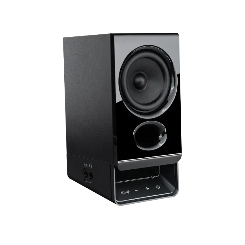 Edifier R20BT compacte Bluetooth 2.0-luidsprekers met omgevingslicht, zwart