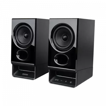 Edifier R20BT compacte Bluetooth 2.0-luidsprekers met omgevingslicht, zwart