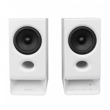 Edifier R20BT compacte Bluetooth 2.0-luidsprekers met omgevingslicht, wit