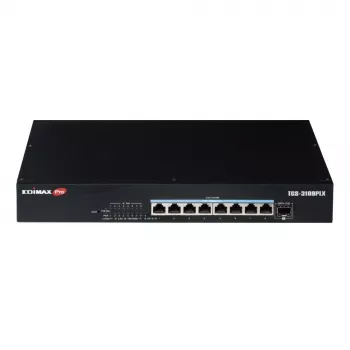 Edimax Pro TGS-3109PLX 9-poorts web smart multi-gigabit PoE++ switch met 8x 2,5G en 1x 10G SFP+