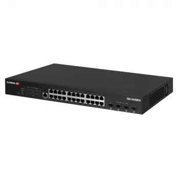 Edimax Pro TGS-5428PLX 28-poorts L2+ managed multi-gigabit PoE++ switch met 24x 2.5GBase-T en 4x 10G SFP+ uplink