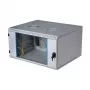 EFB 19 inch wandbehuizing 12U, draaibaar, 2-delig, RAL 7035, diepte 500 mm
