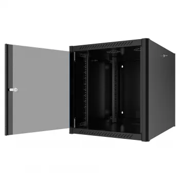 EFB 19 inch wandkast 26U, 800mm diepte, RAL9005 diepzwart