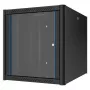 EFB 19 inch wandkast 26U, 800mm diepte, RAL9005 diepzwart