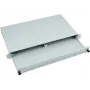 EFB 24-poorts SC duplex rack-mount splice box met uitschuifbare front, lichtgrijs RAL 7035, 1U (53600.3)