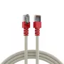 EFB ECOLAN Cat.5e SF/UTP crossover patchkabel, RJ45, CCA, PVC, grijs, 0,5m
