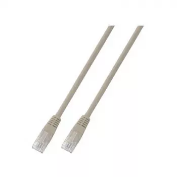 EFB ECOLAN RJ45-patchkabel Cat.6 U/UTP PVC CCA 1m grijs