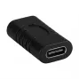 EFB Electronics USB 3.2 Type-C adapter, Type-C female - Type-C female, zwart