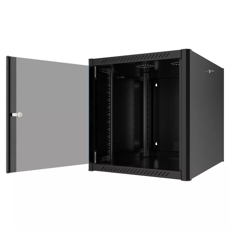 EFB Elektronik 19 inch wandbehuizing 16HE, diepte 800 mm, voorgemonteerd, RAL 9005