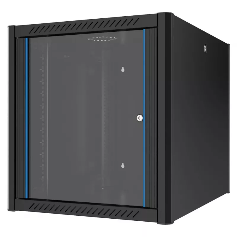 EFB Elektronik 19 inch wandbehuizing 16HE, diepte 800 mm, voorgemonteerd, RAL 9005