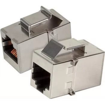 EFB Elektronik 37508.1V2 RJ45-kabeladapter, roestvrij staal