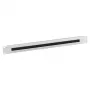 EFB Elektronik 699993NV2 19 inch 1U rack rail - lichtgrijs - staal - 482,6 mm - 44 mm