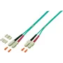 EFB-Elektronik duplex jumper SC-SC 50/125µ, OM4, LSZH, erika violet, 3,0mm, 15m O0318.15