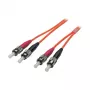 EFB-Elektronik duplex patchkabel ST-ST OM2 3m LSZH 3mm oranje