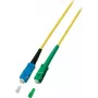 EFB Elektronik ECOFIBER O0928.10 Simplex glasvezel patchkabel SC/APC 8 graden, 9/125 um, 10 m, LSZH