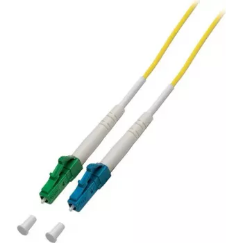 EFB Elektronik O1403.10 simplex glasvezel-patchkabel LC/APC-LC, OS2 G657A2, 10 m, LSZH, geel