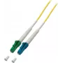 EFB Elektronik O1403.10 Simplex glasvezel patchkabel LC/APC-LC, OS2 G657A2, 10 m, LSZH, geel
