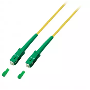 EFB Elektronik Glasvezel-patchkabel SC/APC singlemode (M) 1m geel