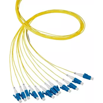 EFB Elektronik Fiber Pigtail LC 62.5/125 OM1 Blauw 2m