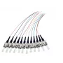 EFB Elektronik Fibre Pigtail ST-II 9/125 OS2 12-kleurenset 2m