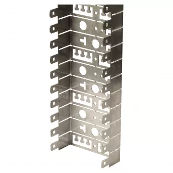 EFB Elektronik LSA-montagebak, 50 modules, Diepte 50 mm, Buigradius 25 mm, 2-pack