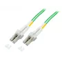 EFB Elektronik patchkabel LC/PC naar LC/PC multimode OM3 duplex 1 m aqua LSZH