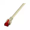 EFB-Elektronik RJ45 patchkabel Cat.6 S/FTP LSZH grijs 0,75m