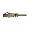 EFB-Elektronik RJ45 patchkabel Cat.6 S/FTP LSZH grijs 0,75m