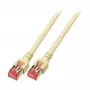 EFB-Elektronik RJ45 patchkabel Cat.6 S/FTP LSZH grijs 0,75m