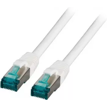 EFB-Elektronik RJ45 patchkabel Cat.6A S/FTP LSZH wit 0,5m