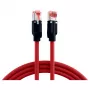 EFB ELEKTRONIK RJ45 patchkabel Cat.6A S/FTP PUR Draka UC900 TM21 rood 0,25 m