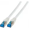 EFB-Elektronik RJ45-patchkabel Cat.6A S/FTP PVC UL grijs 7,5m