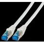 EFB-Elektronik RJ45-patchkabel Cat.6A S/FTP PVC UL grijs 7,5m