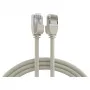 EFB Elektronik RJ45 patchkabel Cat.6A U/FTP TPE 4mm ultraflex grijs 1m