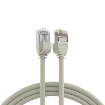 EFB Elektronik RJ45 patchkabel Cat.6A U/FTP TPE 4mm ultraflex grijs 5m