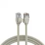 EFB Elektronik RJ45 patchkabel Cat.6A U/FTP TPE 4mm ultraflex grijs 5m