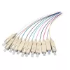 EFB Elektronik SC singlemode glasvezel-patchkabel, duplex 9/125µm, 1m, LSZH, geel