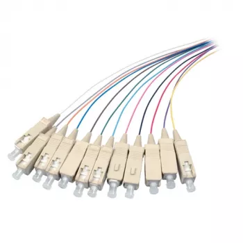 EFB Elektronik SC singlemode glasvezel-patchkabel, duplex 9/125µm, 1m, LSZH, geel