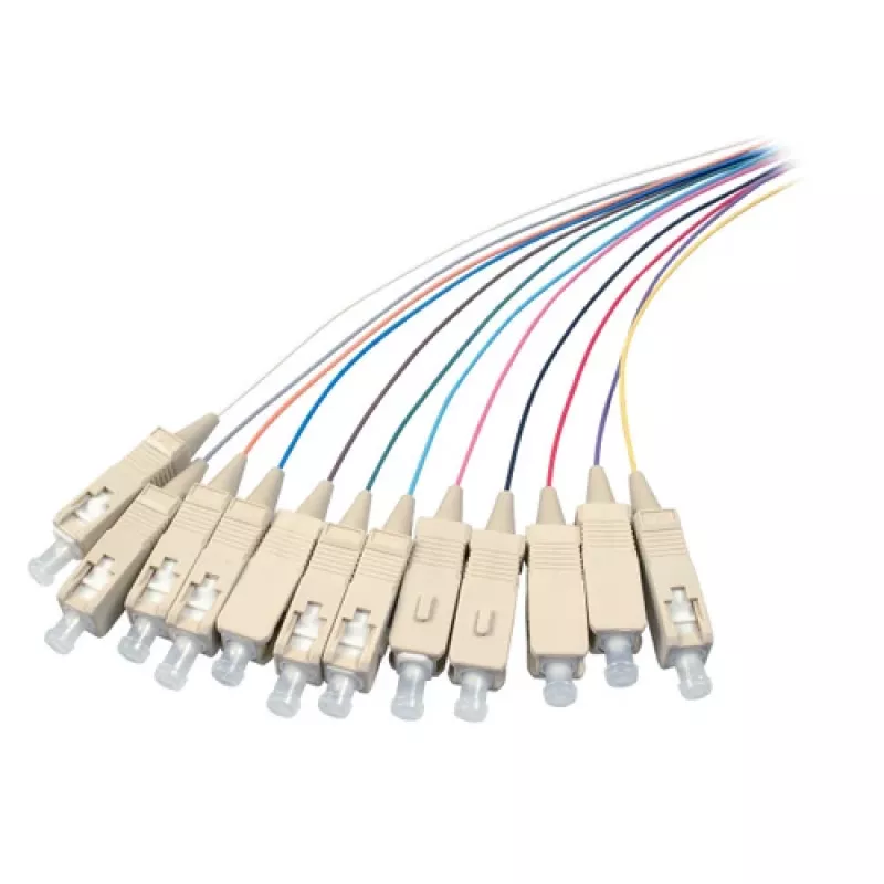 EFB Elektronik SC singlemode glasvezel-patchkabel, duplex 9/125µm, 1m, LSZH, geel