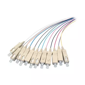 EFB Elektronik SC singlemode glasvezel-patchkabel, duplex 9/125µm, 1m, LSZH, geel