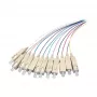 EFB Elektronik SC singlemode glasvezel-patchkabel, duplex 9/125µm, 1m, LSZH, geel
