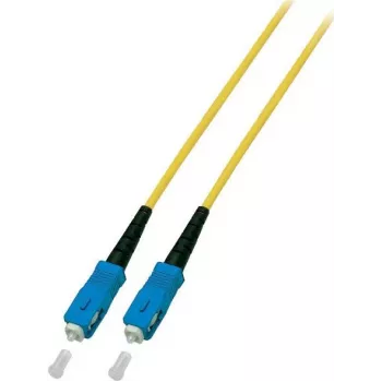 EFB-Elektronik Simplex LWL patchkabel SC-SC G657.A2 10m 3,0mm geel 9/125µm