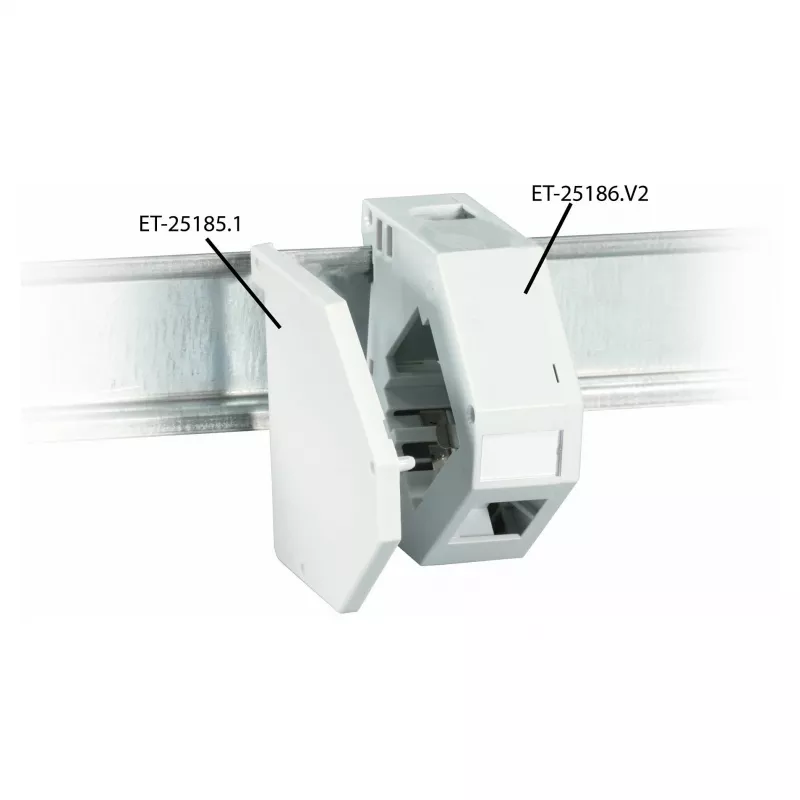 EFB ET-25185.1 linker afdekplaat voor keystone-moduledrager ET-25186.V2