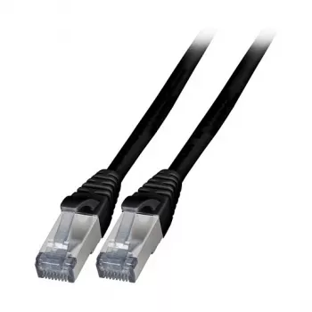 EFB K5538SW.7,5 Cat.6A S/FTP TPE patchkabel RJ45 7,5m zwart